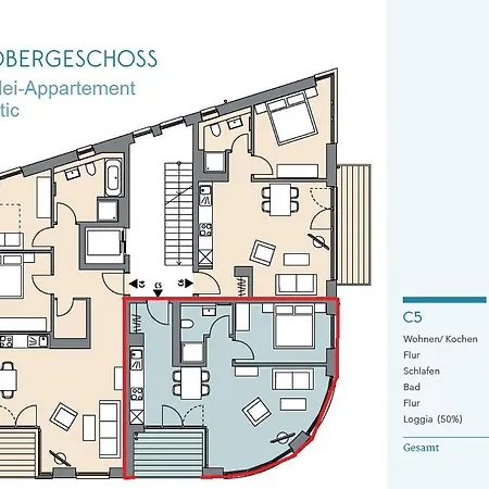 Schlei-appartement Nautic - C5 Apartament